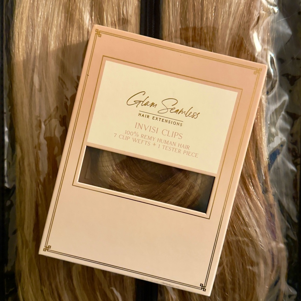 Glam Seamless Melrose Balayage 20” Clip-In Extensions
